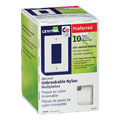 Leviton WALLPLT DEC MID WHT10PK PJ26-WM